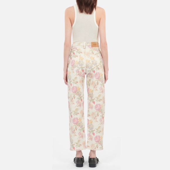 The Kooples Denim - The kooples floral boyfriend jeans